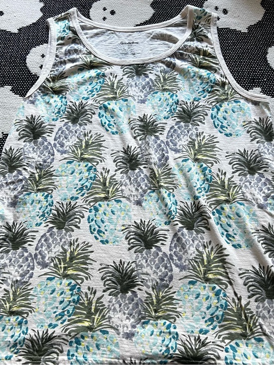 Goodfellow & Co Other - Target Goodfellow & Co. Blue & Grey Pineapple Tank